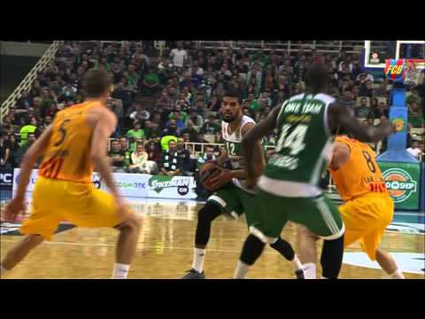 [HIGHLIGHTS] BASKET (Euroleague): Panathinaikos-FC Barcelona Lassa (93-86)