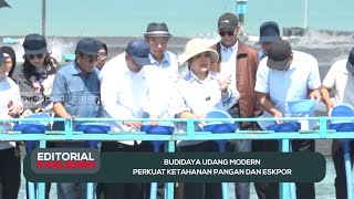 Budidaya Udang Modern Perkuat Ketahanan Pangan dan Ekspor - Editorial Parlemen