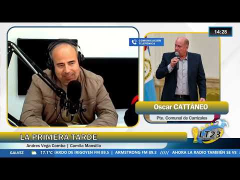 Entrevista al Pte. Comunal de Carrizales Oscar Cattáneo | La Primera Tarde