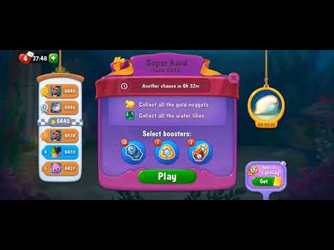 Fishdom Super Hard Level 6433 (No Boosters) @choraelmin