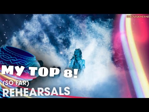 JUNIOR EUROVISION: 2022 | REHEARSALS - MY TOP 8! (SO FAR)