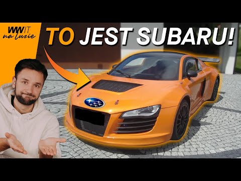 Subaru Impreza with Audi R8 body for PLN 139,000! - Auction gems