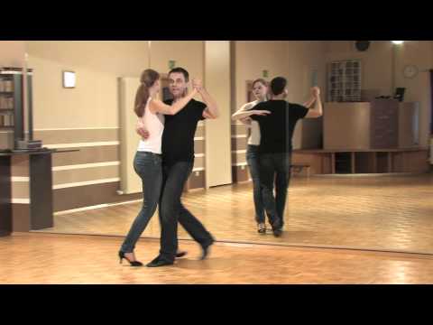 Tango außenseitliche Promenade zum Brush Tap