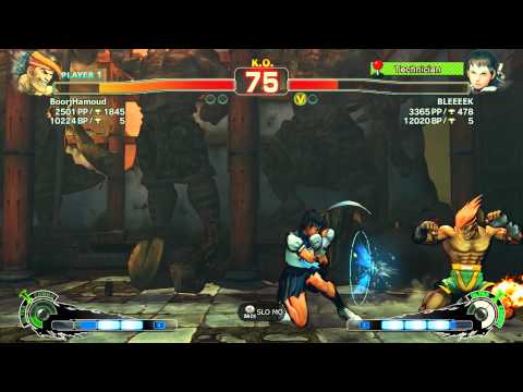 BoorjHamoud (AD) vs BLEEEEK (SK) 2 | SSF4: Arcade Edition PC - Ranked Match