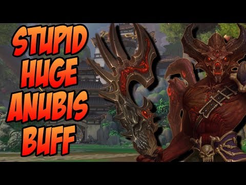 HUGE ANUBIS BUFF! THIS IS ABSOLUTELY BUSTED WHY HIREZ - Ranked Duel - SMITE