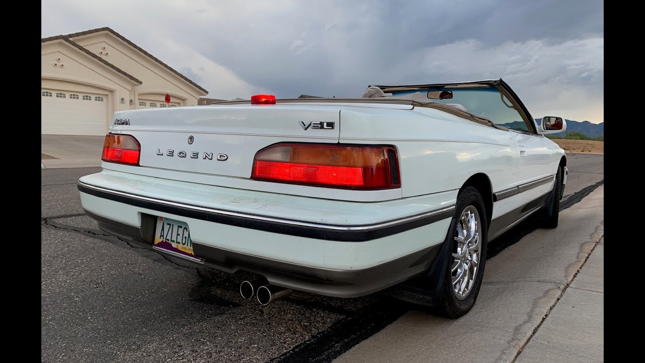 Chuck's Garage: 1988 Legend Convertible and 1998 SLX