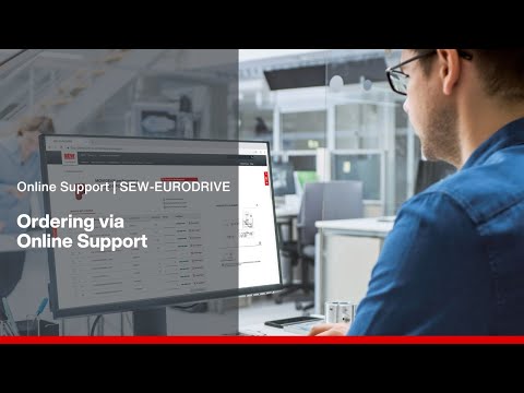 Ordering via Online Support | SEW EURODRIVE