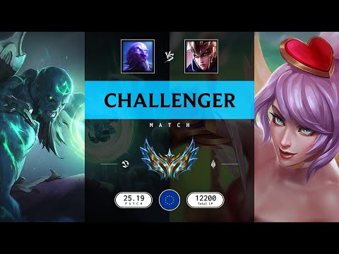Challenger Match: Over 10.000 LP - EUW server Patch 25.19