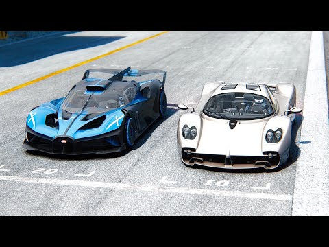 2023 Pagani Utopia vs Bugatti Bolide at Monza
