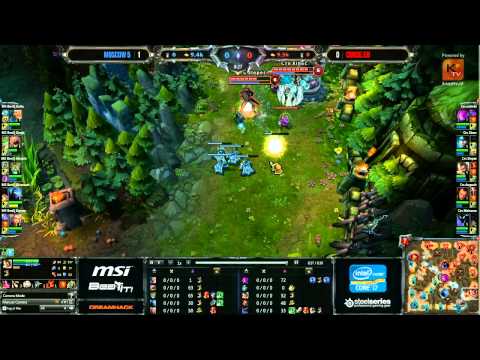 [LOL] MOSCOW 5 vs CURSE.EU - DreamHack summer 2012