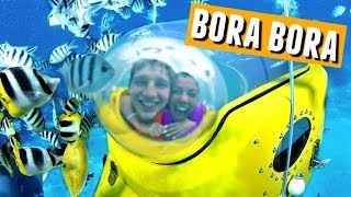Under Water Submarine Scooter Ride in BORA BORA!🌴🌞🌊