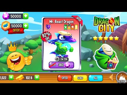 Dragon City: DREAM DRAGON x 4500 GEMS [EXCLUSIVE DRAGON]