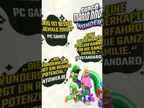 Das sind die ERSTEN BEWERTUNGEN zu SUPER MARIO BROS. WONDER!