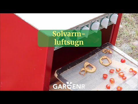 Solvarmluftsugn - Trädgårdshacks med GardenR