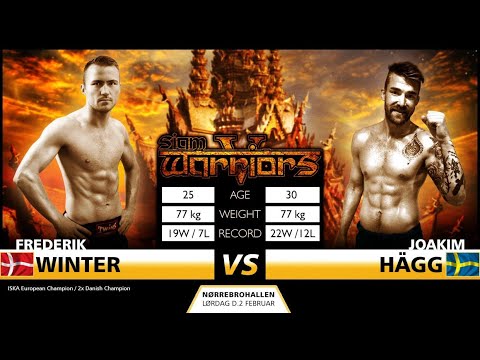 Frederik Winter (DK) Vs. Joakim Hägg (SWE)