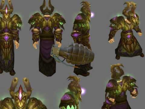 World of Warcraft Armor Sets Tier 10 - Leveling Secrets Tutorial -  Part 1 of 2