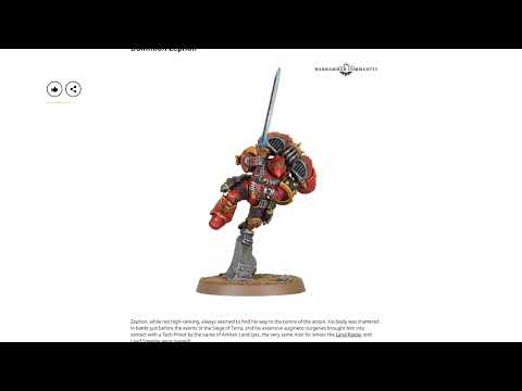 New Siege of Terra Miniatures