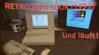 Fast 30 Jahre altes Notebook, das eigentlich kein Notebook ist (Toshiba 6400DXC)
