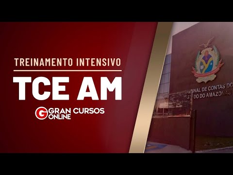 Concurso TCE AM -  Treinamento Intensivo: com Prof. Carlos Elias