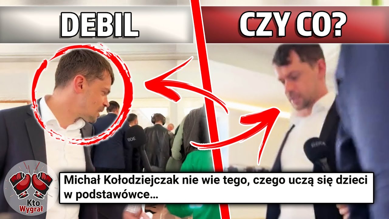 Czy Kołodziejczak To Totalny JEŁOP?! Tak Się UPOKORZYŁ Na Wizji Że To Szok! [ Nagranie ]