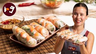 Idea de cena de verano: rollitos vietnamitas listos en 10 minutos