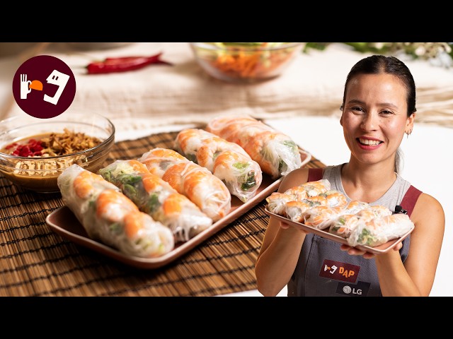 Idea de cena de verano: rollitos vietnamitas listos en 10 minutos