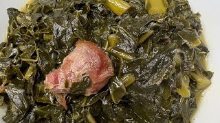 Easy and delicious collard greens 🥬 