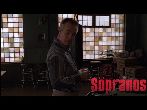 Paulie about Ghosts [1080p] - The Sopranos / S02 - E09 - From Where to Eternity (2000, Bronchtein)