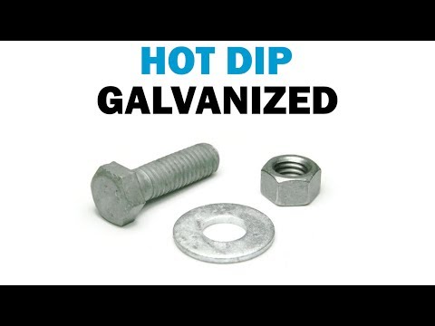 Hot dip galvanized bolt nut washer, size: 6mm onwards