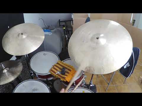 21.4" 1850g very thin jazz ride cymbal MATTIA BOURGIS CYMBALS