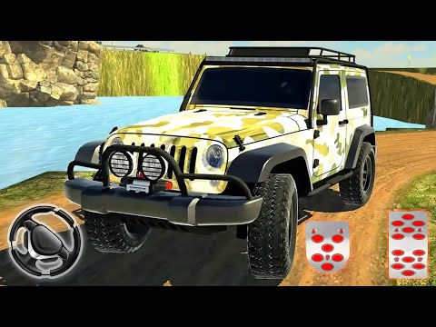 US Jeep Army Offroad Mountain - 4x4 SUV Driving Simulator | Best Android Gameplay