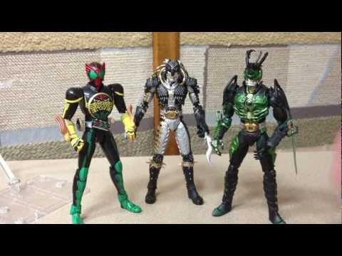 SHF Figuarts Kamen Rider OOO Greeed KAZARI