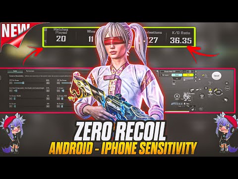 🔥"4.2 UPDATE BGMI BEST SENSITIVITY + CONTROLS + GRAPHICS SETTINGS 😱| NO RECOIL SETUP 2026"