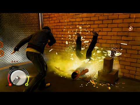 Sleeping Dogs Epic & Brutal Combat Momments - PC Free Roam Gameplay (HD/60FPS)