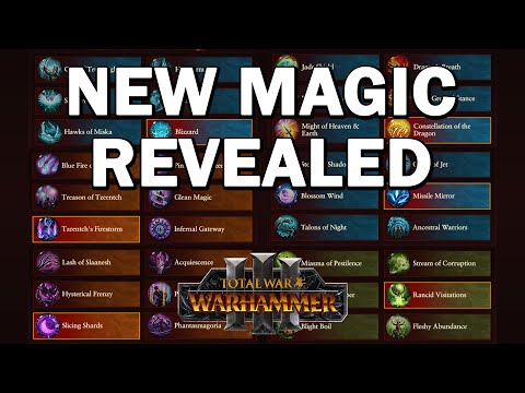 All New Lores of Magic REVEALED - Nurgle, Slaanesh, Tzeentch, etc // Total War: WARHAMMER 3