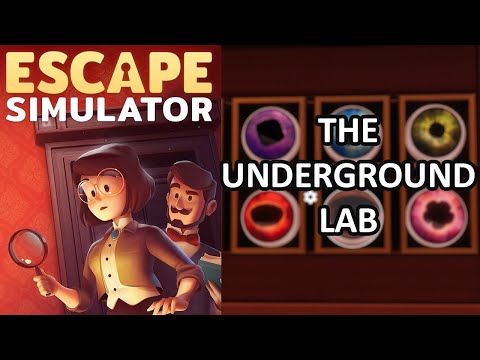 Escape Simulator - The Underground Lab Walkthrough | Edgewood Mansion