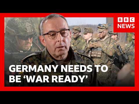 Top German soldier warns Russia threat is more urgent than ever | BBC News