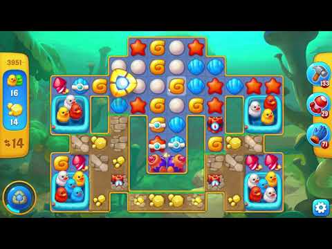 Fishdom 3951 Hard Level - NO BooSTERS