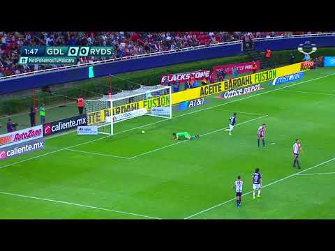Gol de D. Pabón | Guadalajara 0 - 1 Monterrey | LIGA Bancomer MX - Clausura 2019 - Jornada 9