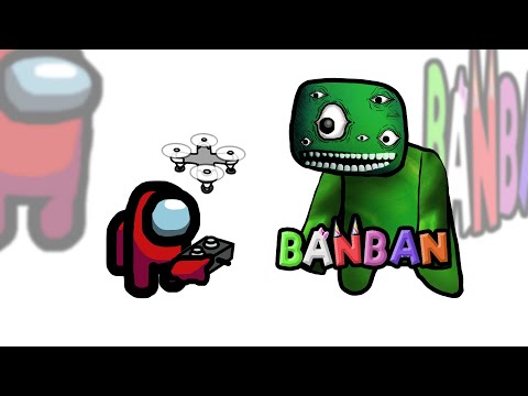 Mini Crewmate Kills Creepy GARTEN OF BANBAN Characters | Among Us