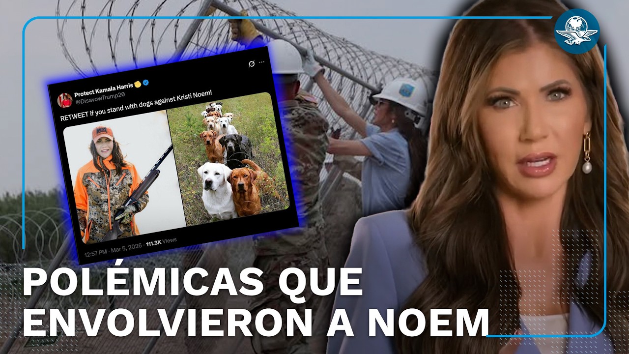 De redadas migratorias a escándalos que marcaron la gestión de Kristi Noem
