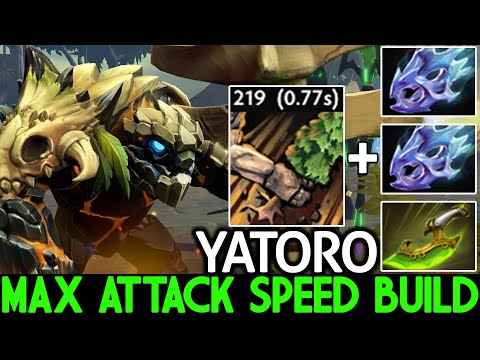 YATORO [Tiny] New Cancer Meta 1st Item Moon Shard Max Attack Speed Dota 2