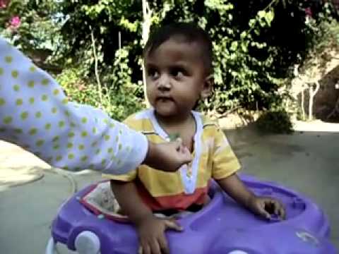 Sabrina Intisar Larkana with his cousins.mp4