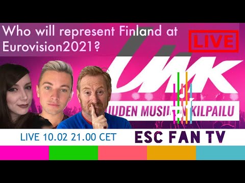 FINLAND EUROVISION 2021 REACTION | Who will win UMK? | Live panel show