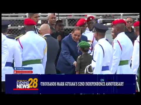 THOUSANDS MARK GUYANA’S 52ND INDEPENDENCE ANNIVERSARY  5 25 2018