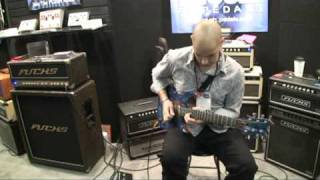 Video thumbnail for NAMM 2010. Fuchs Audio Technology booth. Mantis amp  demo by Dmitri Guitarworld
