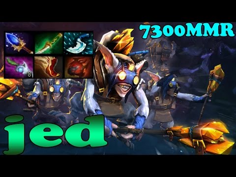 Dota 2 - jed Top 1 MMR Se Asia Plays Meepo Vol 2# - Ranked Match Gameplay!