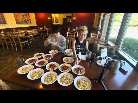 Endless Pasta at Olive Garden - How many bowls can I eat in 10 minutes?! 