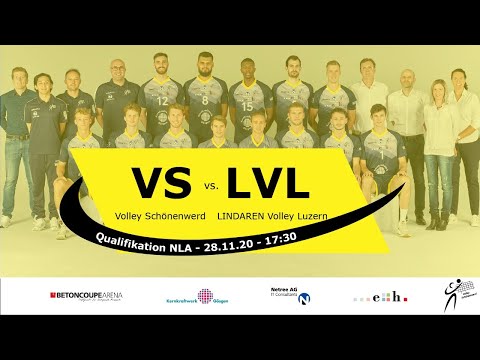 Volley Schönenwerd vs LINDAREN Volley Luzern, Qualifikation NLA 2020/21