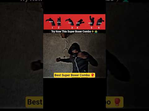 Try This Super Boxer Combo 🔥#fitnessmotivation #fitnessjourney #boxing #viral